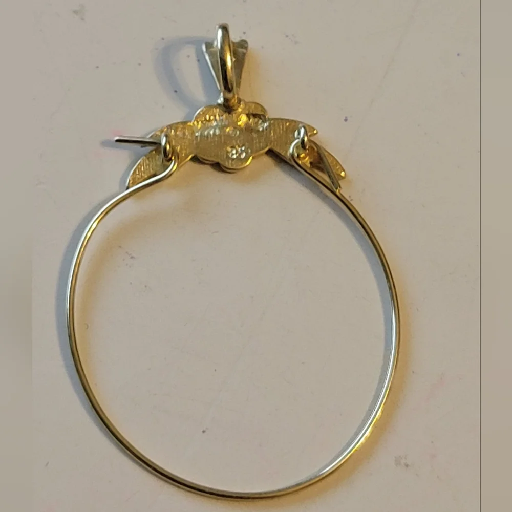 GUC gold flower charm holder - Picture 2 of 2